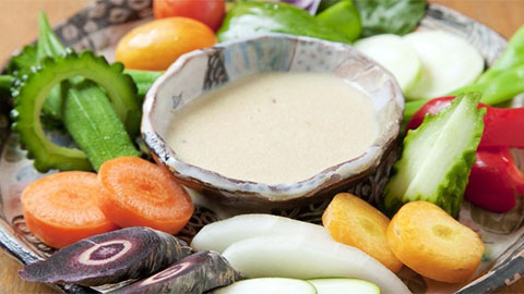 浮島ガーデン バーニャカウダ